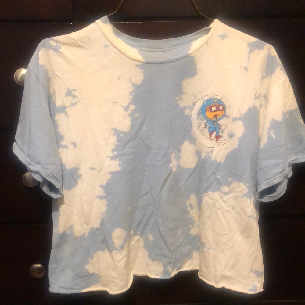Nickelodeon tie-dye shirt.